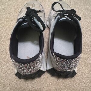 New Balance Kids Sneakers with Leopard Accents